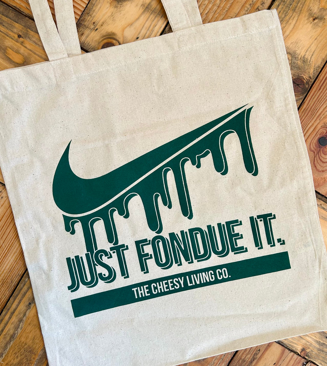 Just Fondue It Tote Bag The Cheesy Living Co