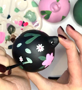 Ceramic Bauble Painting