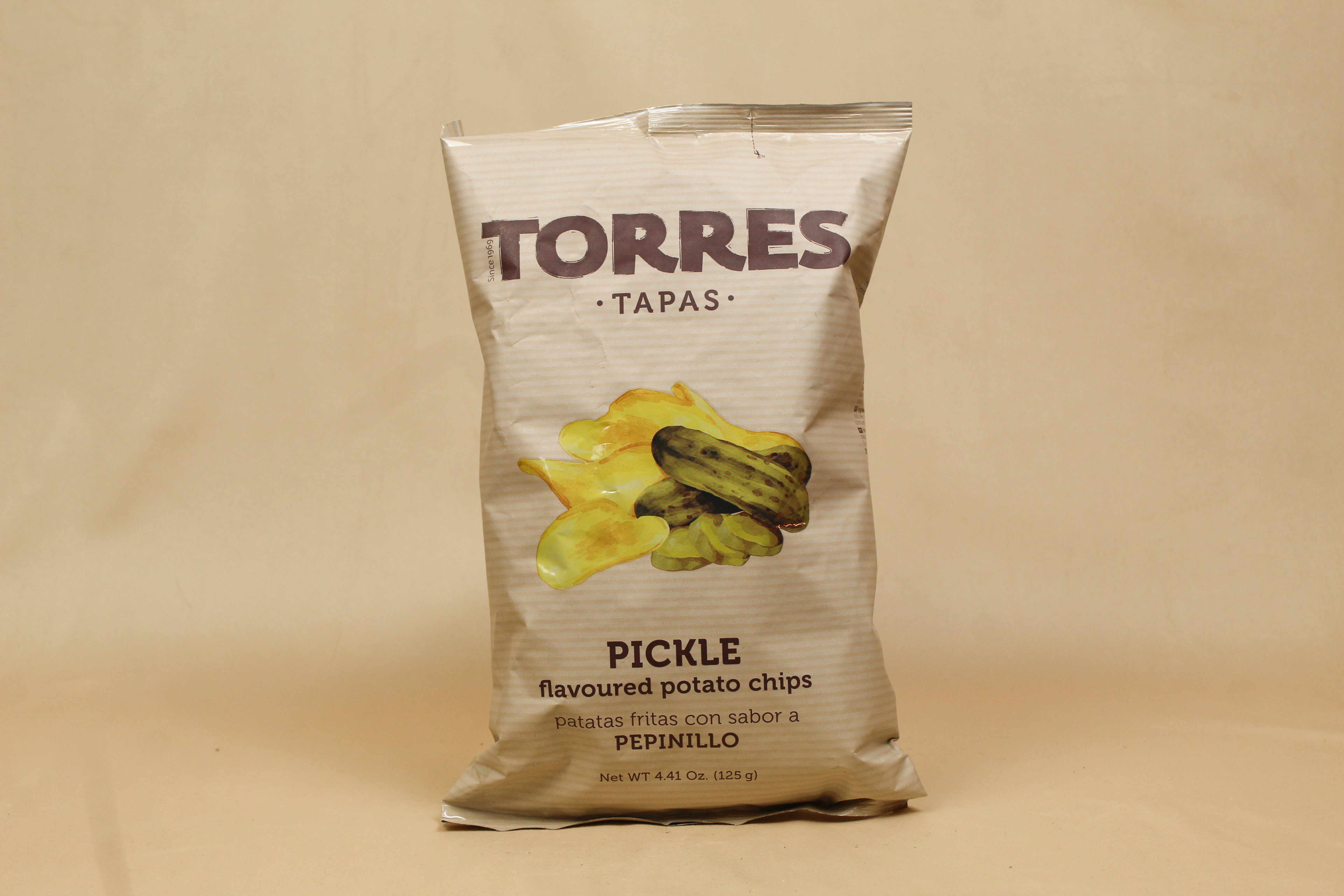 Pickle Potato Crisps 125g - Torres