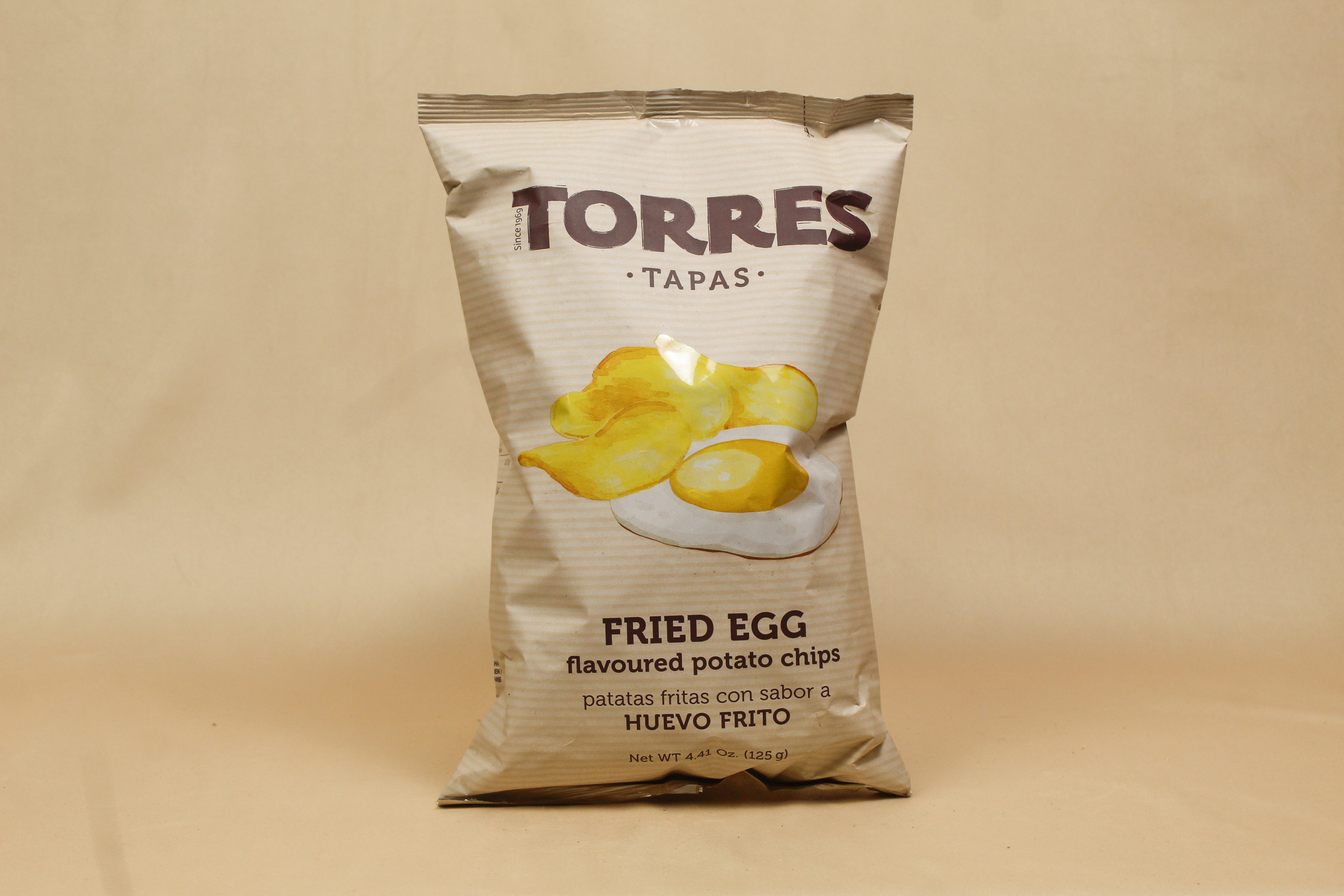 Egg Potato Crisps 125g - Torres