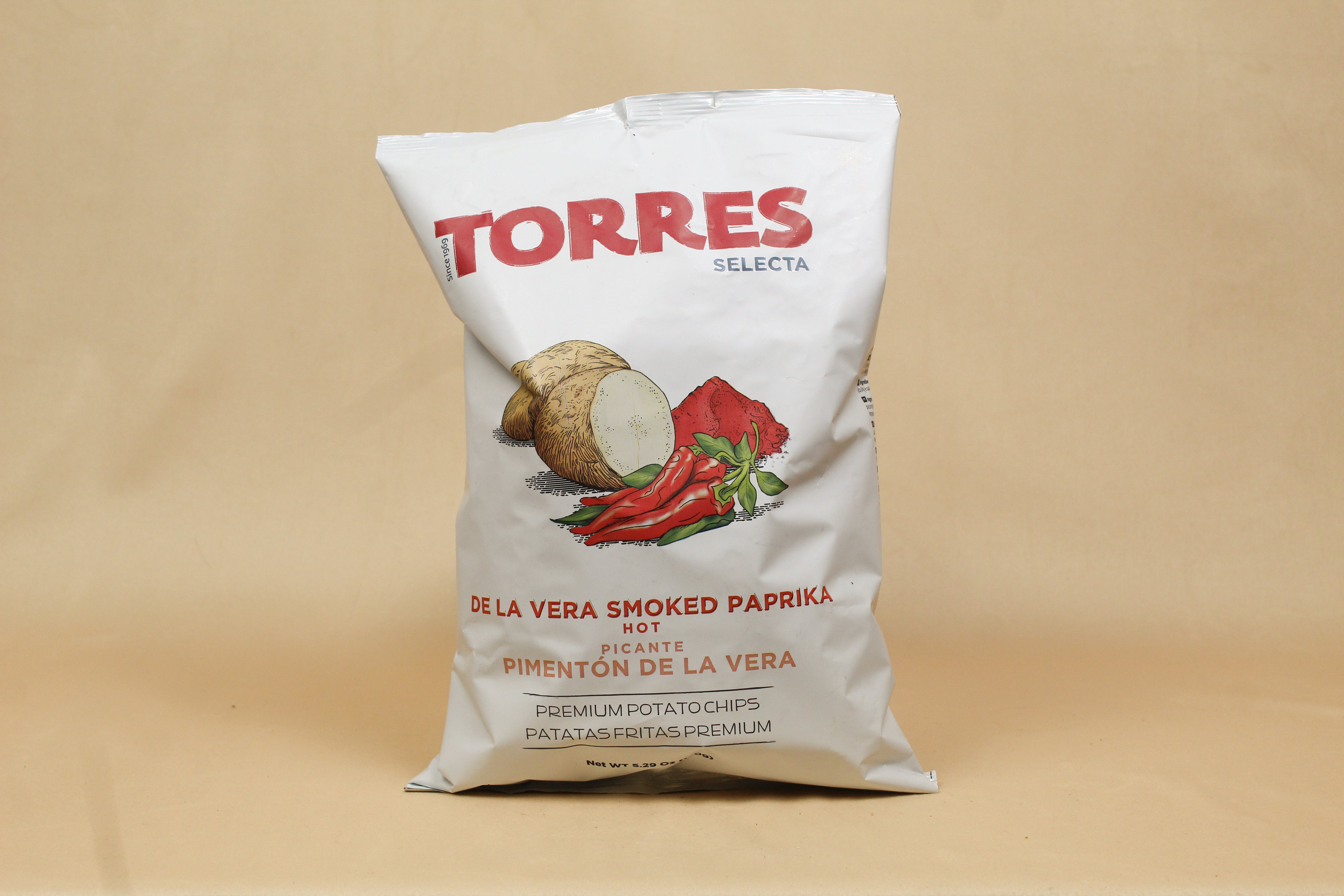 Smoked Paprika Potato Crisps 150g - Torres