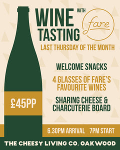 Wine Tasting with Fare 🍷 - 24th April