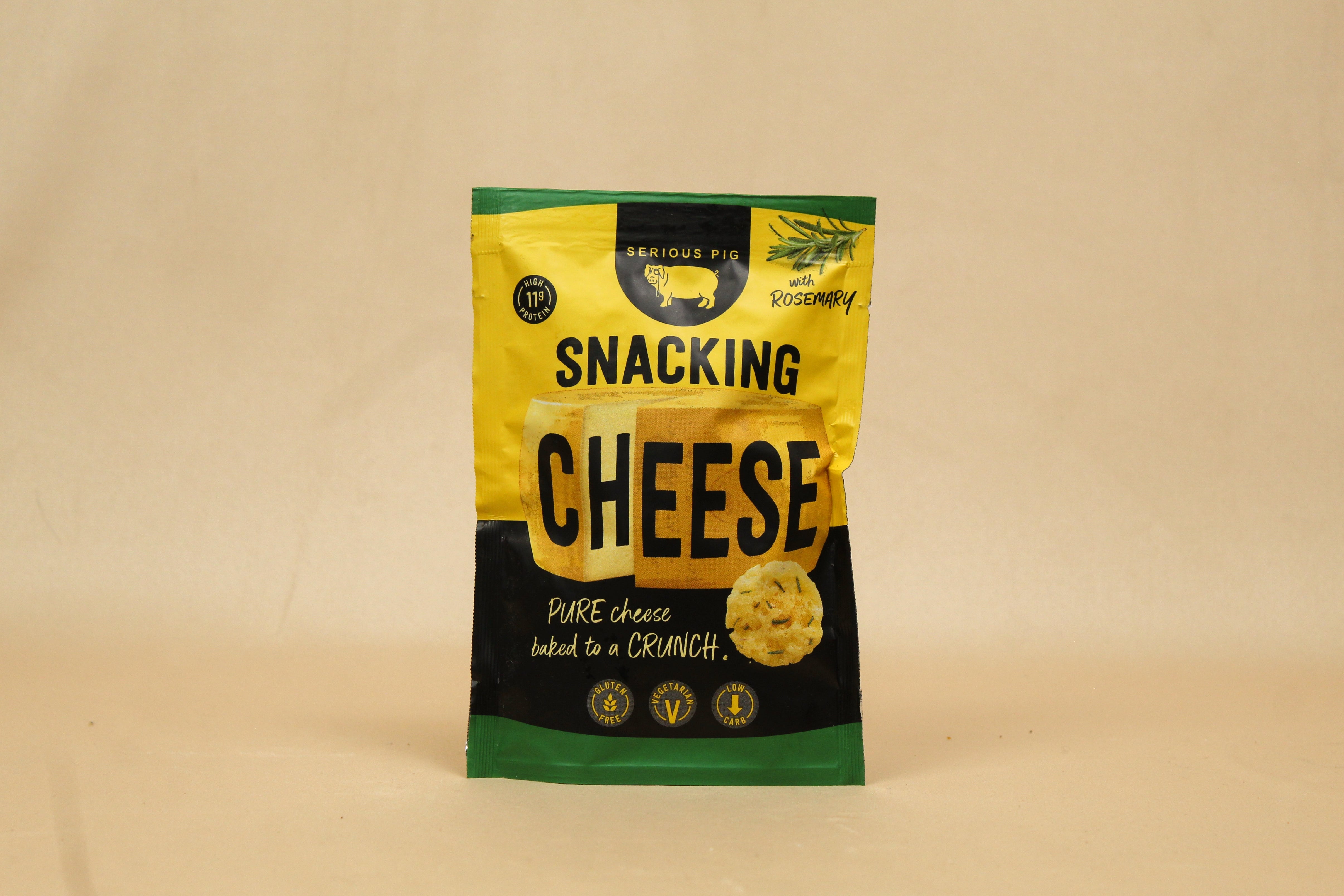 Snacking Cheese with Rosemary 24g - Serious Pig
