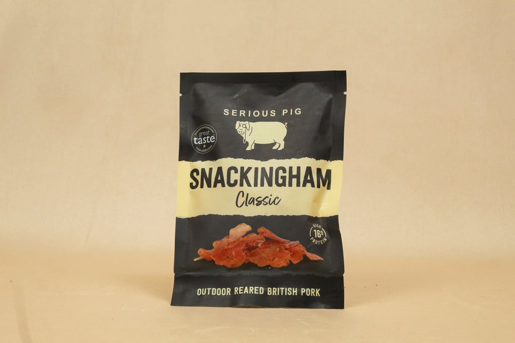 Snackingham 'Classic' 35g - Serious Pig – The Cheesy Living Co.