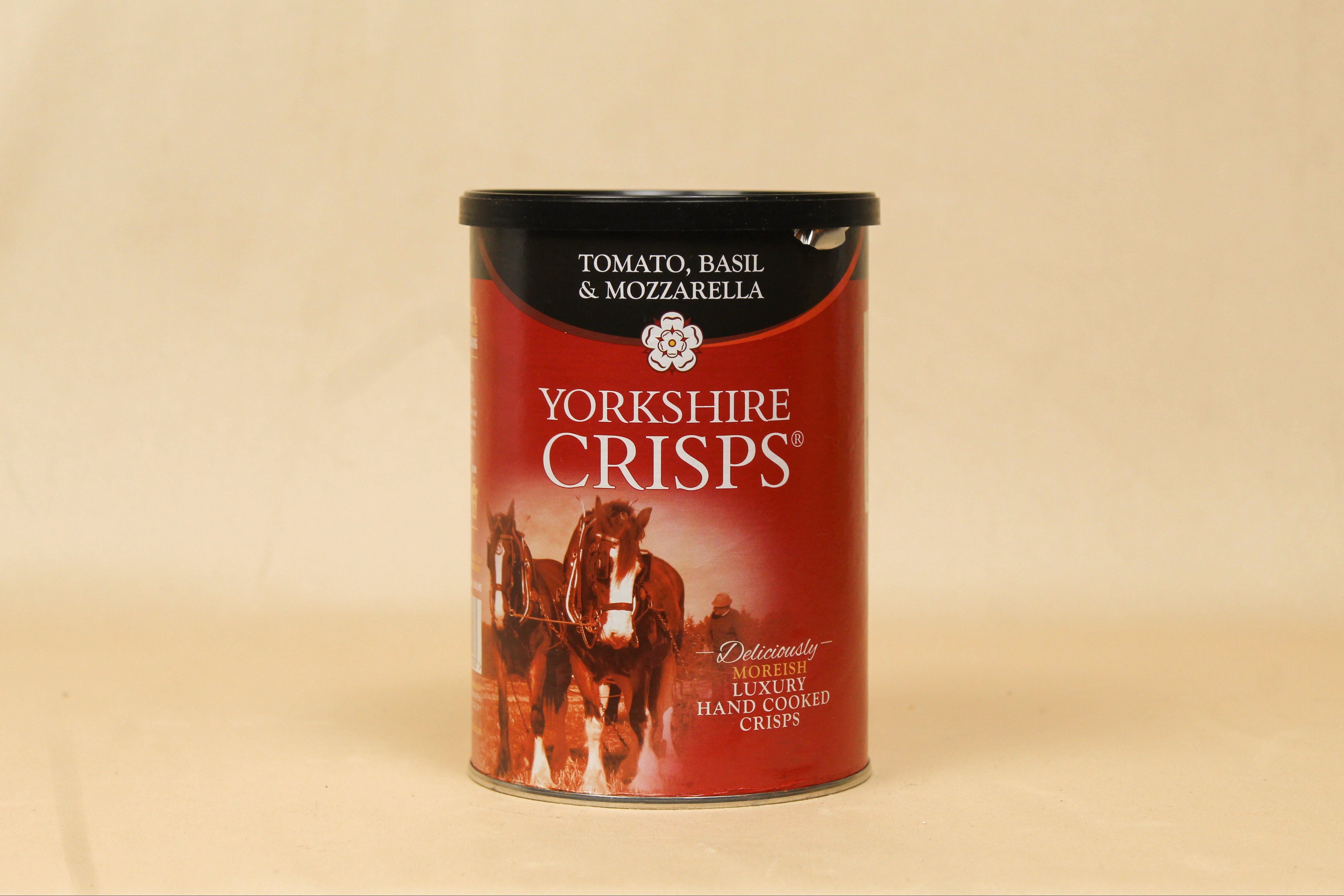 Tomato Basil & Mozzarella Crisps 95g - Yorkshire Crisps