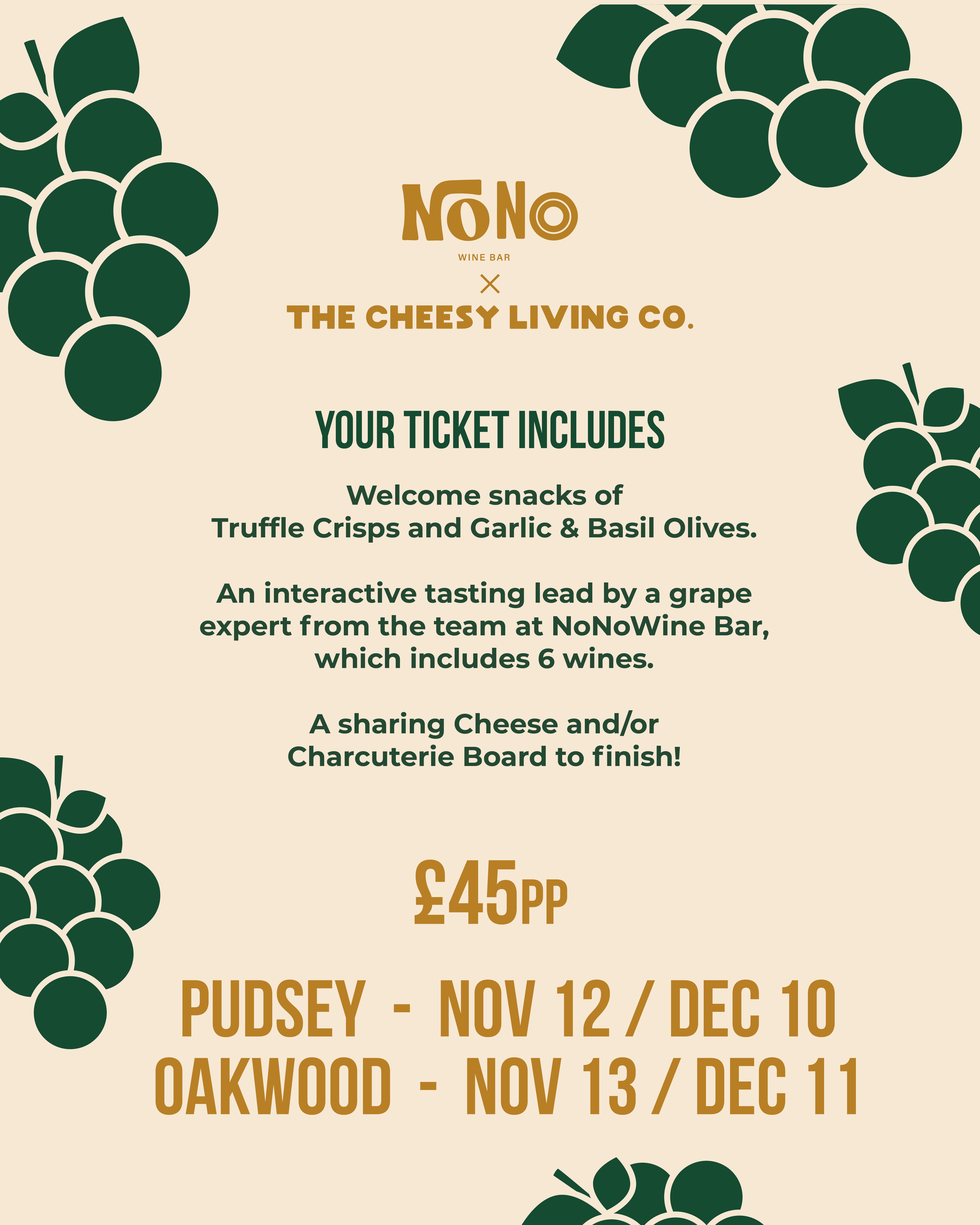 Wine Tasting with NoNo 🍷 - November & December