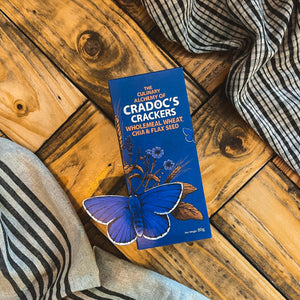 Wholemeal Wheat, Chia & Flax Seed Crackers - Cradoc's