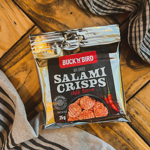 Salami Crisps Chilli 25g - Buck'n'Bird