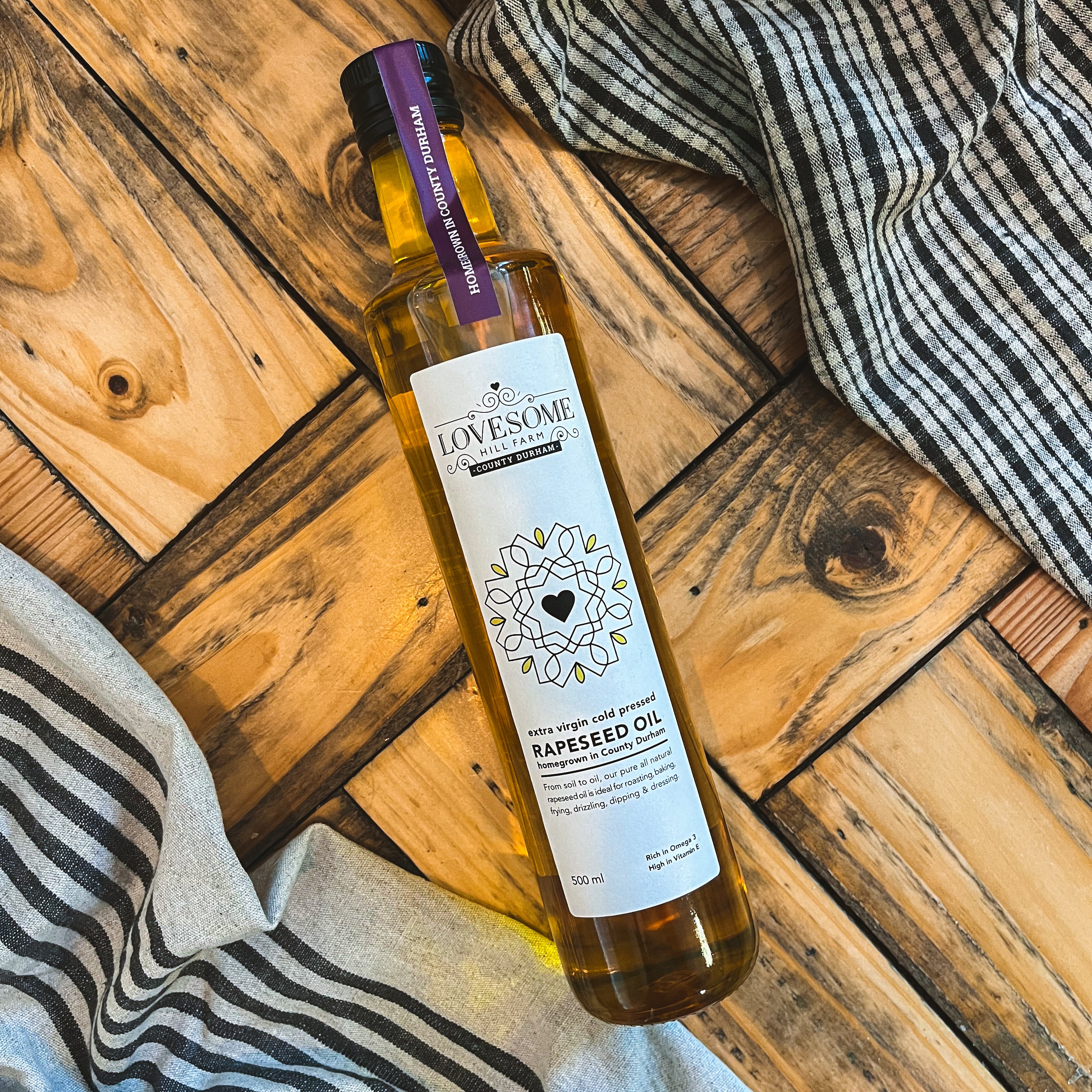 Cold Pressed Extra Virgin Rapeseed Oil - Lovesome Oil