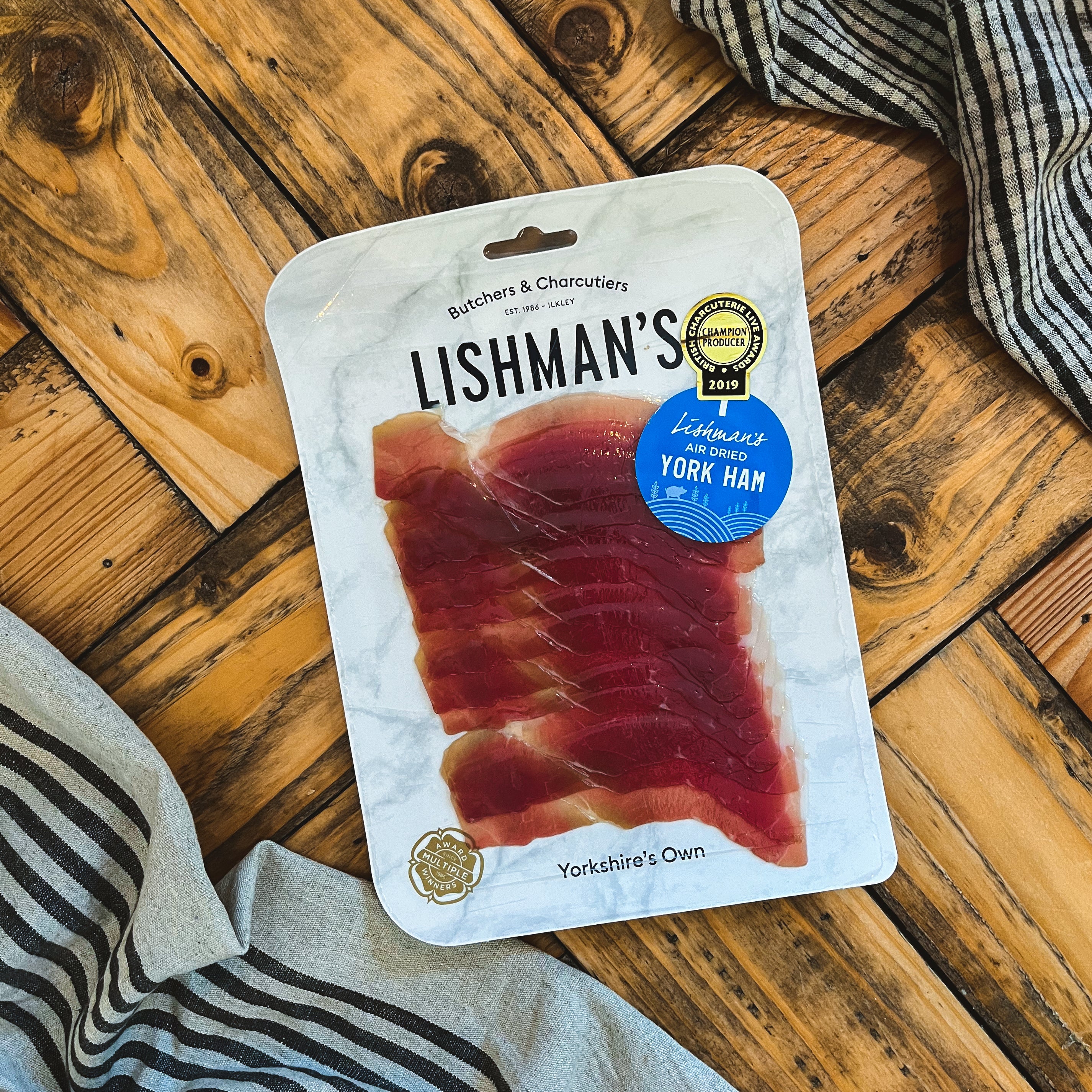 Air Dried York Ham - Lishman's